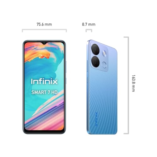 Image of Infinix Smart 7 HD (64 GB) (2 GB RAM) (Silk Blue)