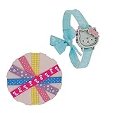  Hello Kitty Design Mädchenuhr mit 6 austauschbaren Armbändern HK028