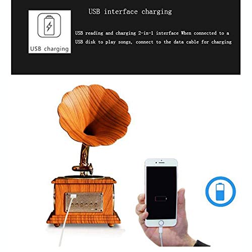 Rétro Style européen Classique Accueil Président Mini phonographes Vinyle Turntable Bluetooth 4.2 Prise en Charge du Mode Double Canal stéréo USB Lecture et de Chargement 2 en 1 Interface - Les Beatles, Paul McCartney, John Lennon, RIngo Starr, George Harrison Rétro Style européen Classique Accueil Président Mini phonographes Vinyle Turntable Bluetooth 4.2 Prise en Charge du Mode Double Canal stéréo USB Lecture et de Chargement 2 en 1 Interface – Image 3