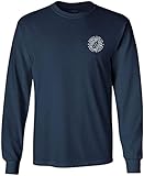 Koloa Surf Hawaiian Turtle Logo Long Sleeve Tee-M-Navy/w