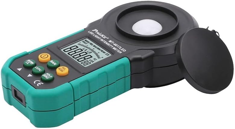 Miniatura 3 de Medidor de intensidad de luz Pro'sKit MT-4617LED Instrumento de medición de iluminación LED Fotómetro Instrumento de medición Medidor de brillo