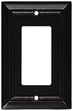 BRAINERD 64238 Architectural Single Decorator Wall Plate / Switch Plate / Cover