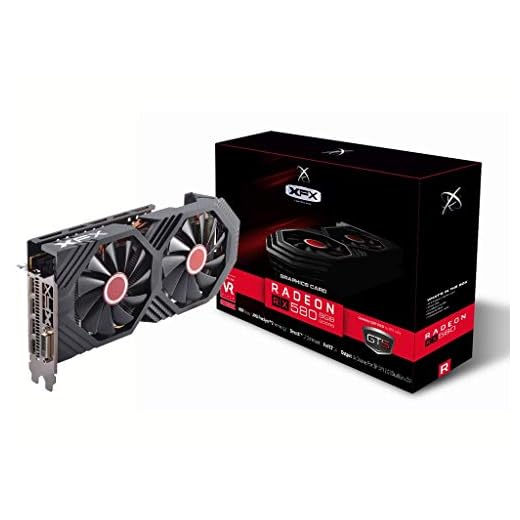 XFX Radeon RX 580 GTS XXX Edition 1386MHz OC+, 8GB GDDR5, VR Ready, Dual BIOS, 3xDP HDMI DVI, AMD Graphics Card (RX-580P8DFD6)