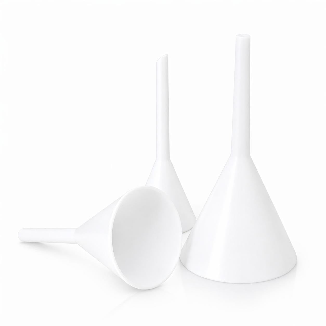 Embudos de laboratorio de PTFE: varios tamaños