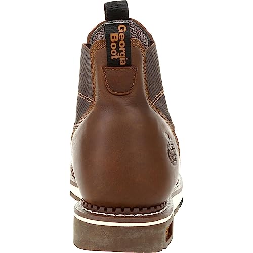 Image of Georgia Boot AMP LT Wedge Steel Toe Waterproof Chelsea Work Boot