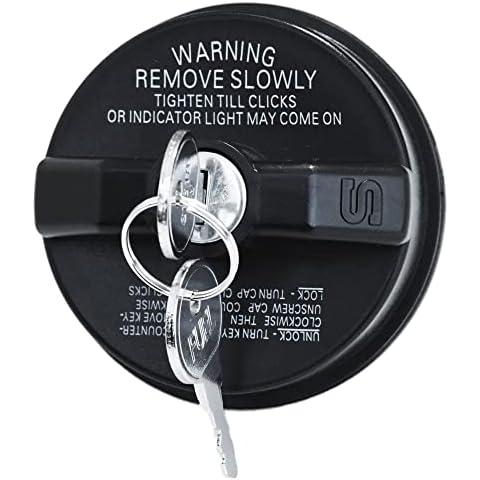 Locking Gas Cap, Lock Fuel Cap For Toyota Chevy Silverado 1500 2500 3500 GMC Subaru Honda Nissan Acura Buick Cadillac Infiniti Isuzu Mazda Mitsubishi Scion Suzuki Pontiac Saab Saturn Audi Volvo Cover