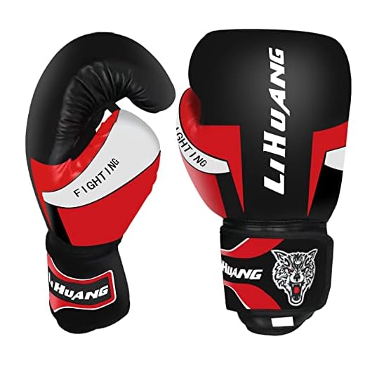 Boxhandschuhe 12 Oz Männer Damen Punching Handschuhe für Anfänger für Boxen MMA Muay Thai Kickboxen & Kampfsport