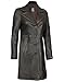 Blingsoul Real Lambskin Womens Long Leather Coat | [1316156] Bryson Ruboff, 2XL