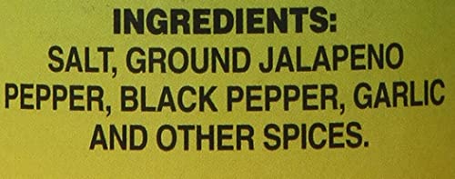 Konriko Jalepeno Seasoning, 5-Ounce Cans (Pack of 6)