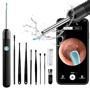 Ear Wax Removal, Ear Cleaner with Camera, Ear Wax Removal Tool with 1080P, Ear Camera Otoscope with Light, Ear Wax…