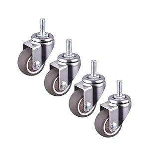 Tengyunxiparts 4 Stück Möbel Lenkrollen Set