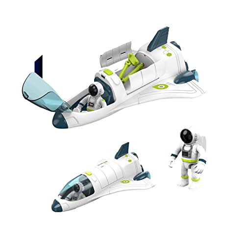 TOYOCO Rocket Ship Space Shuttle Toy, Spaceship for Kids with Lights and Sound, Spaceship Rocket Toys for Any Interstellar Mission Adventure, Spaceship Toys Playsets Birthday for 3 4 5 6 7 Year Boys