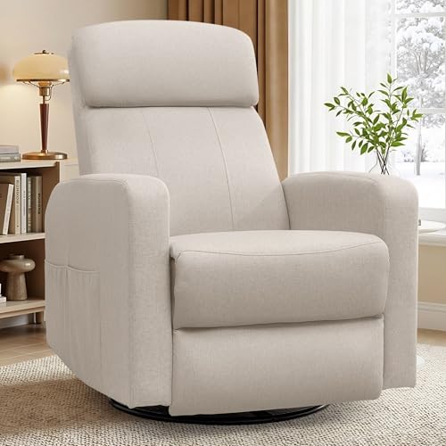 Korser Power Swivel Recliner Chairs for Adults, Electric...
