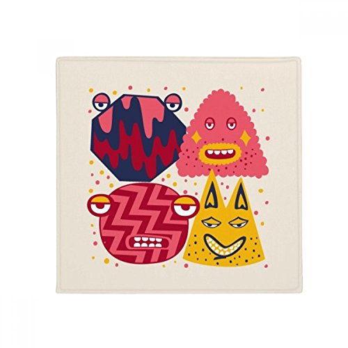 Tapis de sol alien multicolore 80x80 cm antidérapant entrée et cuisine - 2