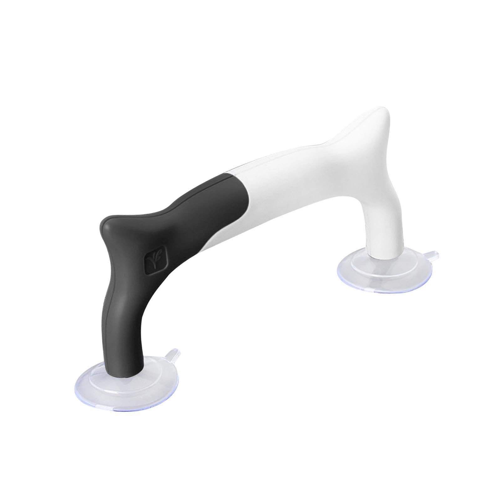 Alcxazs Black White Portable Suction Sewing Handle Ensures Strong Adsorption Suction Cups Effortless Quilting And Crafting Template Ruler Handle Diy Sewing Tool, 18X7.8cm