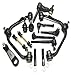 PartsW 18 Piece Complete Suspension Kit for Ford Expedition F-150 F-250 Lincoln Navigator 2WD, Control Arms w/Ball joints Pitman and Idler Arms (With 2.5" Bolt Pattern) Tie Rod Ends Adjusting Sleeves
