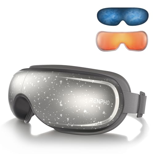 Image of RENPHO Limited Edition Eye Massager with Heat and Cooling Voice Control, Fathers Day Dad Gifts for Husband Men, FSA Eligible HSA, Eye Mask for Dry Eyes Head Tension and Stress Relief - Eyeris 3