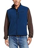 Timberland Men's Macro Fleece Vest,Bex Blue,X-Large