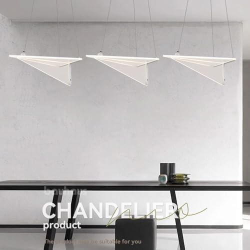 Creative LED Airplane Chandelier – Modern Acrylic Aircraft Pendant Light for Kids' Room, Unique Bedroom Decor, Fun Ceiling Fixture for Children's Spaces