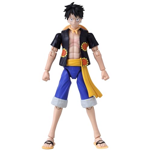 Image of ANIME HEROES - One Piece - Monkey D. Luffy Dressrosa Verison Action Figure