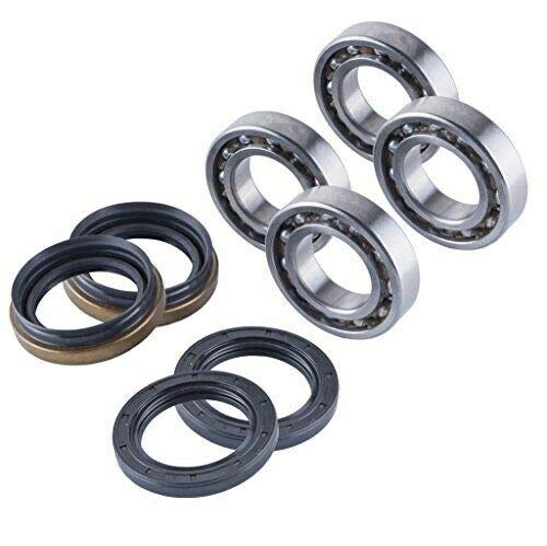 East Lake Axle replacement for front wheel bearings & seals kit Yamaha Big Bear/Kodiak/Wolverine 350/400 1995 1996 1997 1998 1999 2000 2001