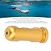 Ear Pressure Balance Training Tool Set, Aluminum Alloy Lightweight Ear Equalization Tool for Surfing with 3 Balloons (Gold)