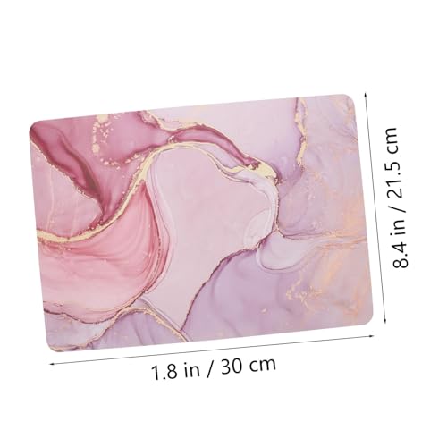 Funda rígida Macbook Air de 2 piezas con diseño de mármol y protector de teclado 5