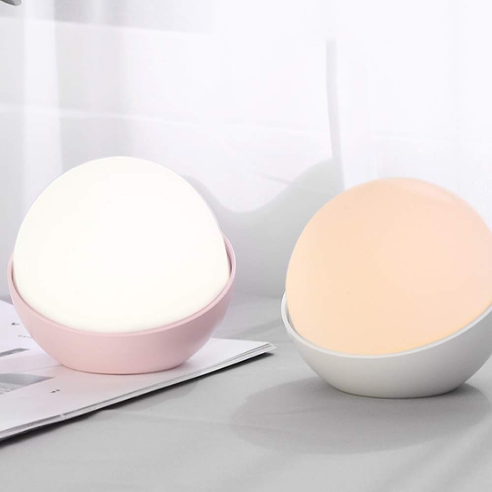 Lampka nocna dla dzieci, sypialnia, lampka nocna do nauki, kreatywna lampka nocna z miękkiego silikonu (kolor: A) interesting
