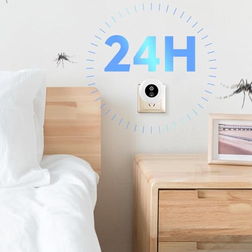 Image of VENZISA (Pack Of 3) Ultrasonic Electric Pest Repeller, Mouse Repellent, Rodent Repellent, Mice Repellent Plug-ins, Mouse Deterrent, Mosquito Repellent Indoors, Pest Defense for Insect,Spider,Ant,Cockroach (3 PCS)
