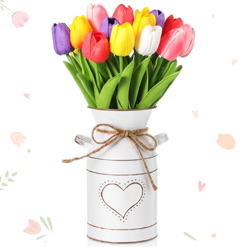 Uiifan 19 Pcs Spring Mother's Day Centerpieces for Tables Home