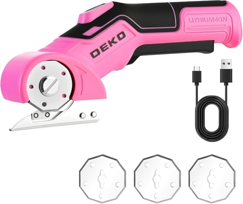 �y3�̃u���[�h�t���zDEKOPRO �d���J�b�^�[ �d���n�T�~ �ؒf�@ �R�[�h���X�_���{�[���J�b�^�[ �}���`�J�b�^�[ �X�e�����X�|�u���[�h 3.7V�[�d�� �i�{�[�� �z �_���{�[�� ���U�[ �J�[�y�b�g�v���X�`�b�N�Ȃǂ̐ؒf�� Type-C�P�[�u���t�� �s��