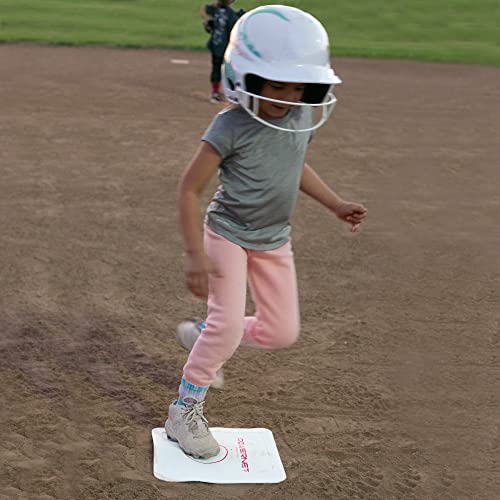 Powernet Softball T-Ball Coaching Bundle | 8 Piece Tee-Ball Set Includes Soft Core Softballs, Adjustable Tee, Throw Down Bases To Coach #TOP3