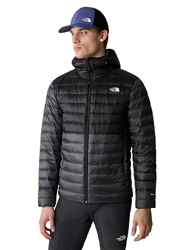 THE NORTH FACE - Herren Resolve Daunenjacke mit Kapuze - TNF Black/Asphalt Grey, L