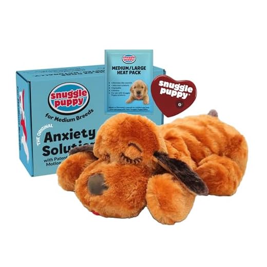 Snuggle Puppy Comfort Toy with Heartbeat
