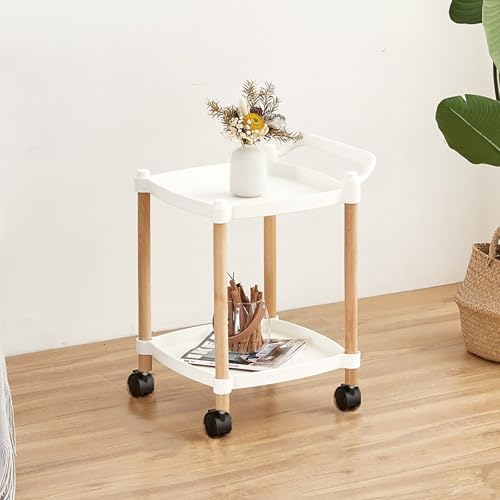 Chariot de bar rustique pour simplifier le service du salon à la cuisine