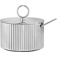 Georg Jensen Womens Bernadotte Sugar Bowl & Spoon