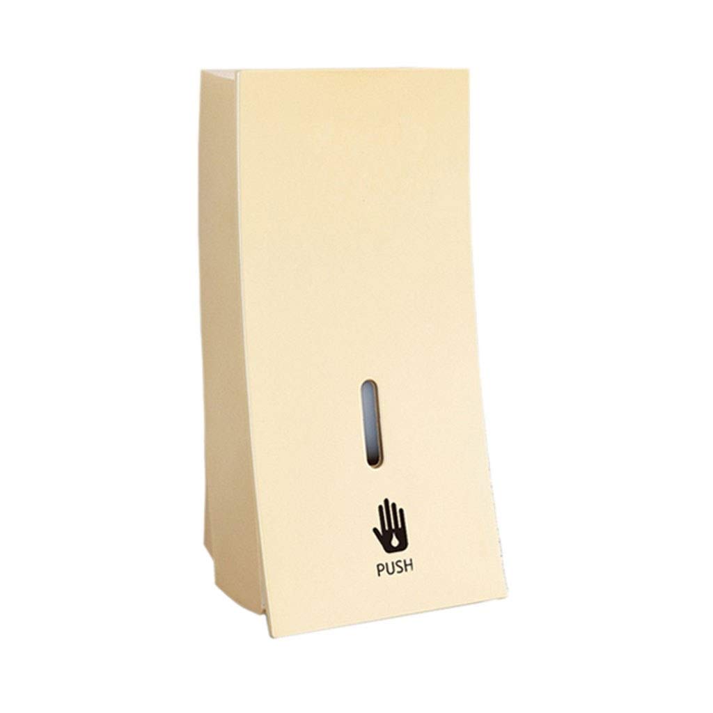 NYKK Distributore di Sapone Dispenser di Sapone Multifunzione a Parete Dispenser di Sapone Manuale Hotel Bagno Cucina Shampoo Doccia Gel Detersivo per Il bucato Distributore di Sapone (Color : Gold)