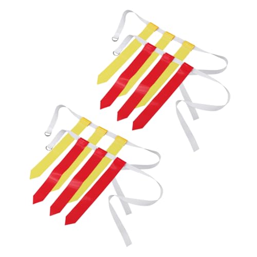 Gogogmee Adjustable Rugby Waist Flag Belt Flag Football Belts Boys and Girls Football Training