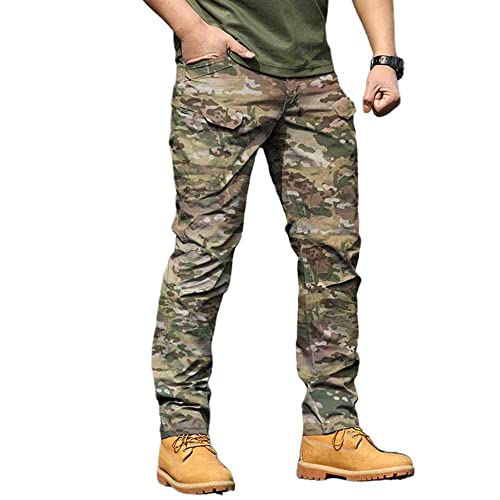 Outdoor Archon Tactical Pants City Special Service Byxor Militärfläktar Multi-Pocket Cargo Pants Stridsbyxor