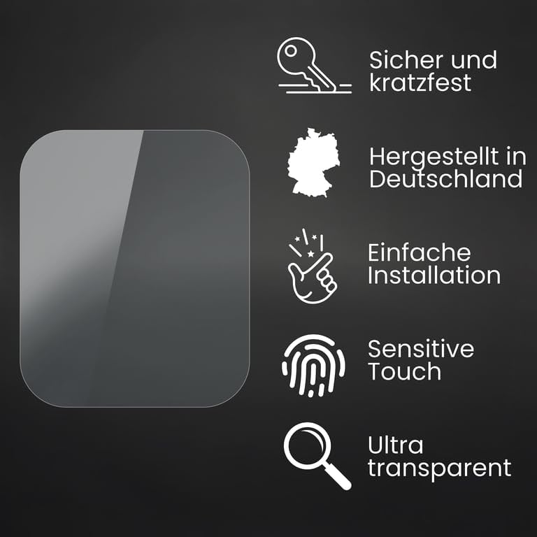 Bruni Screen Protector compatible with Denver SW-181 Protector Film, crystal clear Protective Film (2X)