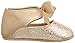 Baby Deer Baby Girls Ballet Flat, Rose Gold, 0 Infant