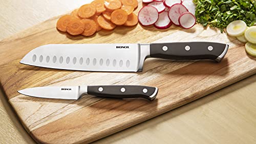Faca para Legumes Infinity, Brinox, 2519/300, Aço Inox, 3 1/2
