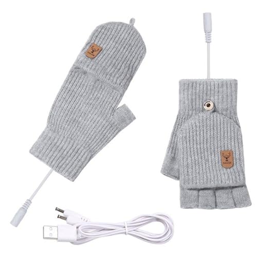 Guantes eléctricos – Compatible con pantalla táctil extraíble invierno cálido | Guantes calefactables para la conducción en clima frío | Para uso exterior, hogar, oficina, deportes, conducción, esquí