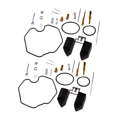 2 Sets Carburetor Repair Rebuild Kit Compatible With CRF100F XR100 XR100R XL100S XL125S CB125S XR200R XR200