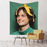 Matthew Gray Gubler Tapestry For Livingroom Decoration Cool Posters Aesthetic Tapestries Wall Hanging 60×51 Inch