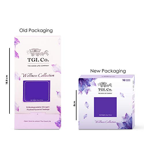 Image of TGL Co.Happy Belly Herbal Tea Infusion (16 Tea Bags)|Rich in Anti Oxidant | Refreshing | No Artificial flavor | Improve Digestion