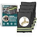 Thicken Outdoor Faucet Covers for Winter Freeze Protection, 4 Pack 7" W x 9" H Insulated Faucet Socks with 420D Waterproof Oxford
