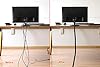 Alex Tech 10ft - 1/2 inch Cord Protector Wire Loom Tubing Cable Sleeve Split Sleeving For USB Cable Power Cord Audio Video Cable β Protect Cat From Chewing - Black #3
