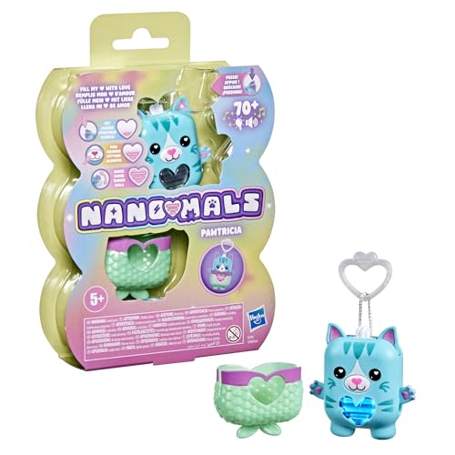 NANO-MALS Hasbro Pawtricia das Blaue Kätzchen elektronisches Fidget-Tierchen