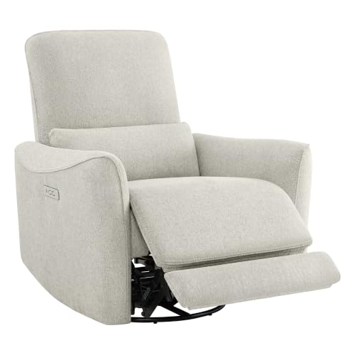 CHITA Power Swivel Glider Recliner Chair, Tall-Wide, Dove Grey